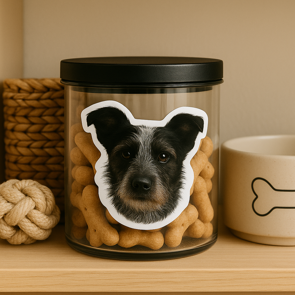 Custom Real-Life Pet Sticker (Face-Only)