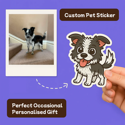 Custom Cartoon Pet Sticker