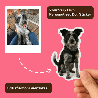 Custom Real-Life Pet Sticker (Full-Body)