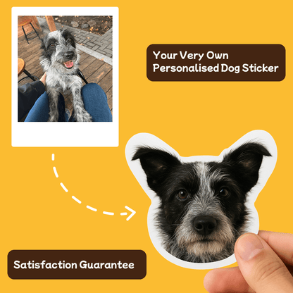 Custom Real-Life Pet Sticker (Face-Only)